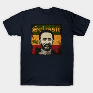 Selassie I Vinyl Cover T-Shirt